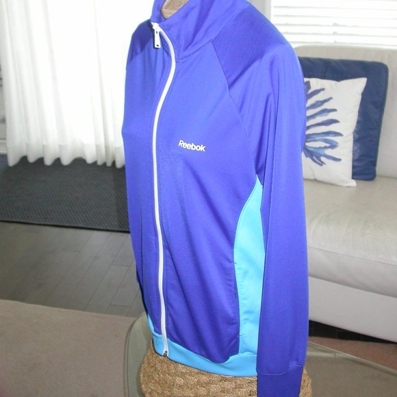 Royal Blue and Light Blue Gym Jacket - Picture 2 of 6